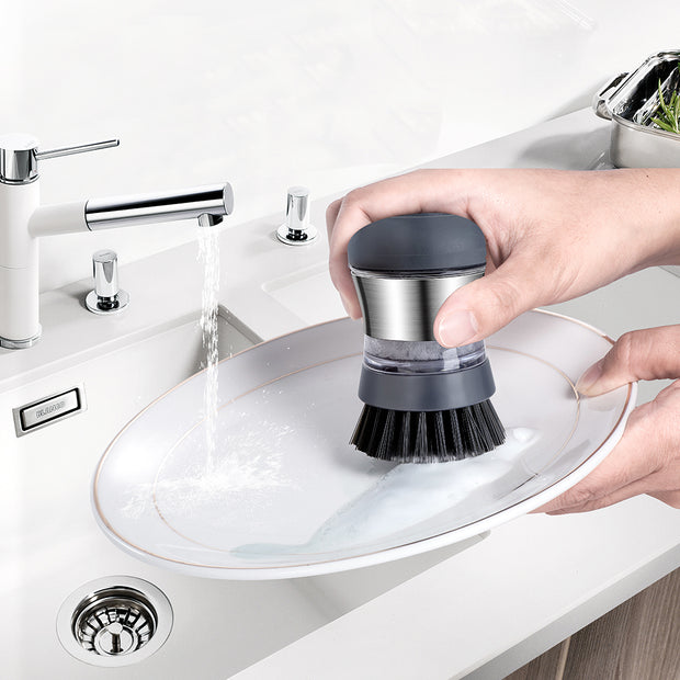 Soap Dispensing Brush