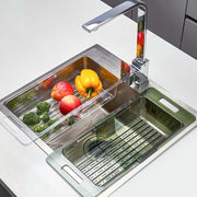 Adjustable Sink Basket - Clear