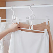 2pcs Hanger with Clip - White